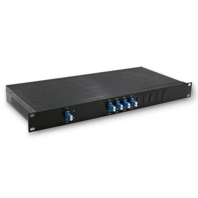 1U 19inch Type 4 Channels 8 Wavelenghes CWDM MUX  and DEMUX CWDM Multiplexer