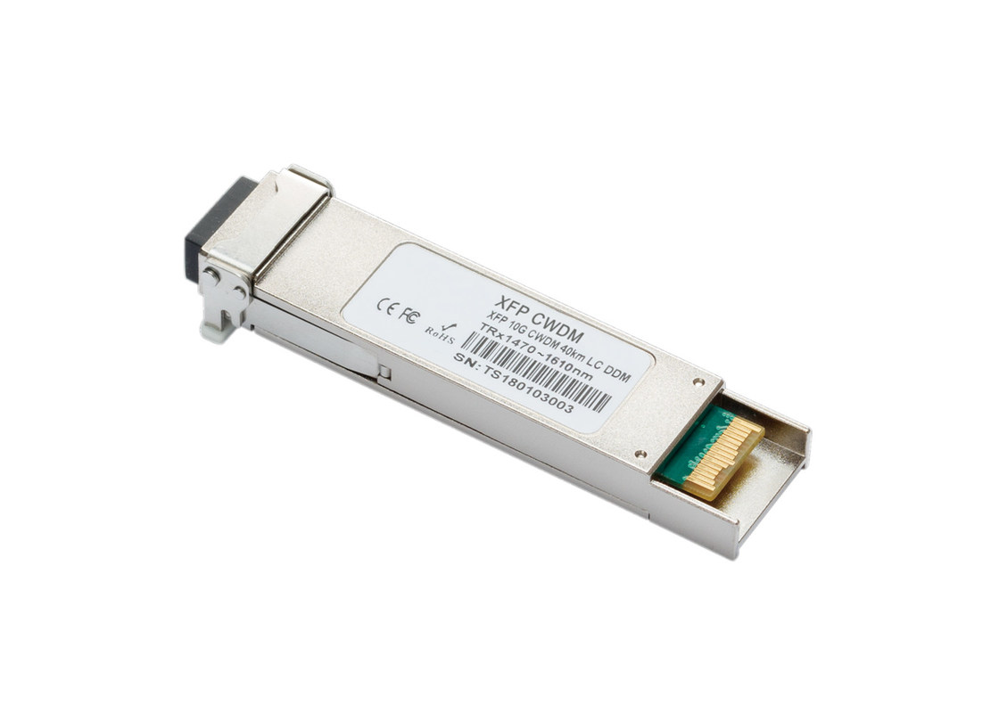 10G XFP CWDM 1470nm 40km DDM XFP Transceiver with Multi-Vendor MSA Compatible