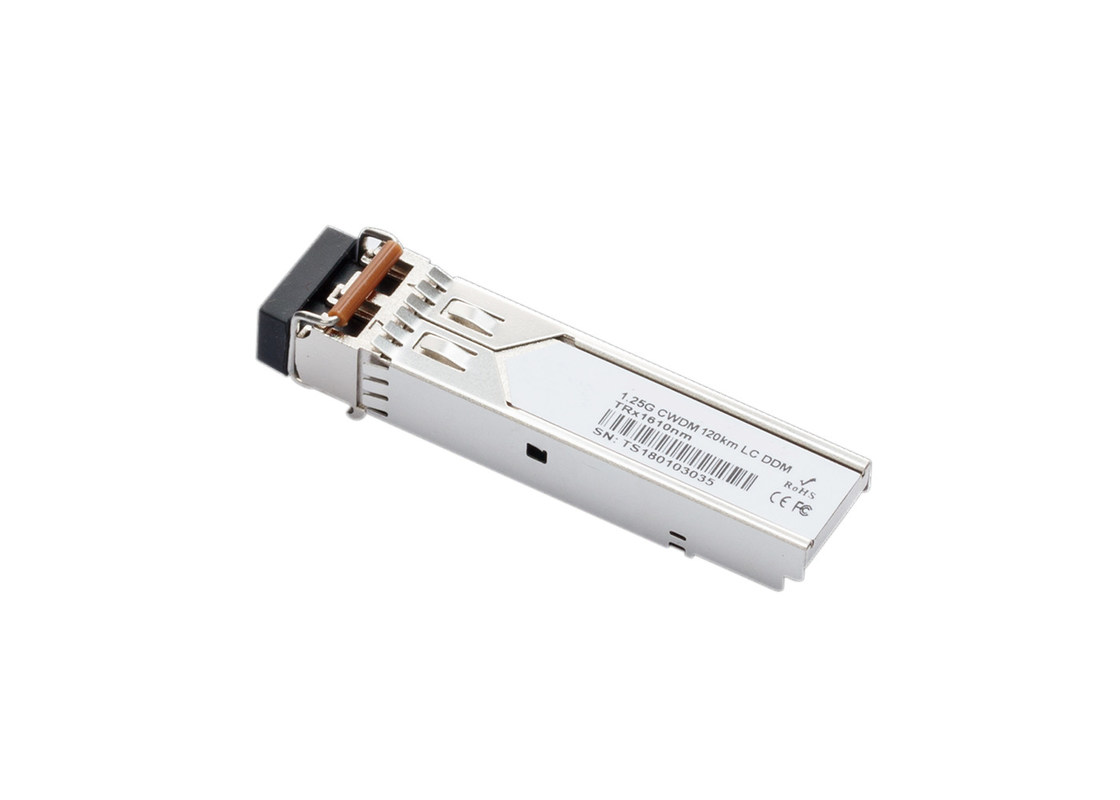 1.25G CWDM Transceiver  Single Mode 1490nm 120KM with Multi Vendor MSA Compatible