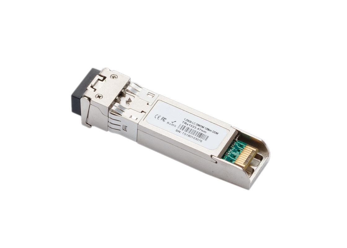 1.25G DWDM Transceiver  Single Mode CH28 120KM with Multi Vendor MSA Compatible